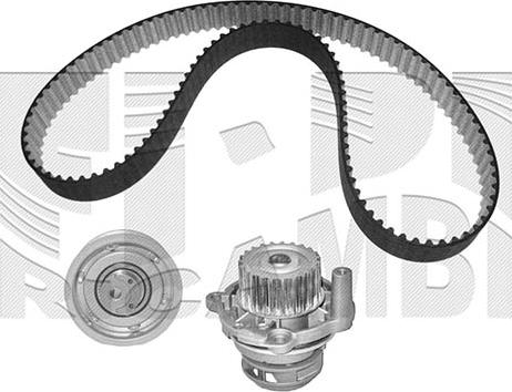 KM International WKFI146 - Водяной насос + комплект зубчатого ремня ГРМ www.autospares.lv