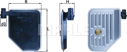 KNECHT HX 156 - Гидрофильтр, автоматическая коробка передач www.autospares.lv