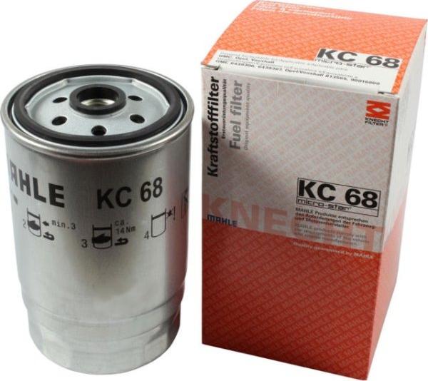 KNECHT KC 68 - Топливный фильтр www.autospares.lv