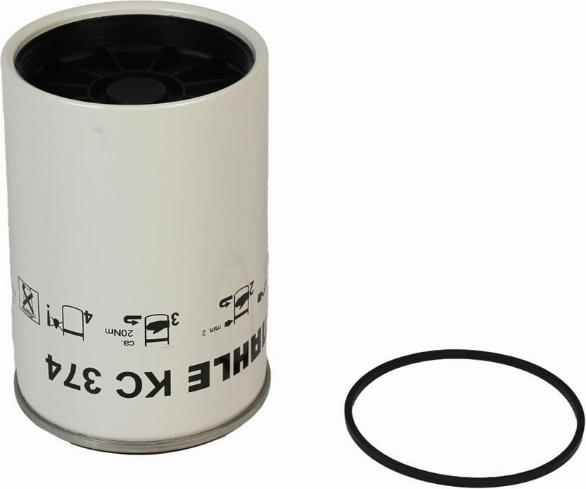 KNECHT KC 374D - Fuel filter www.autospares.lv