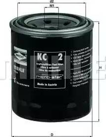 KNECHT KC 2 - Fuel filter www.autospares.lv