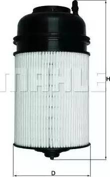 KNECHT KX 276/6D - Fuel filter www.autospares.lv