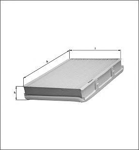 KNECHT LA13 - Filter, interior air www.autospares.lv