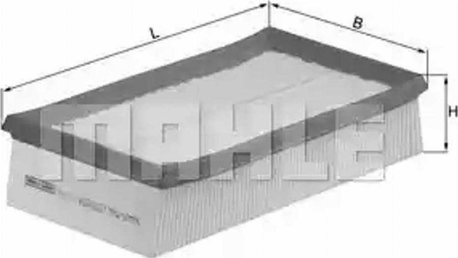 KNECHT LX 933/2 - Gaisa filtrs autospares.lv