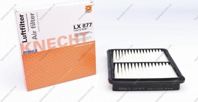 KNECHT LX 877 - Gaisa filtrs www.autospares.lv