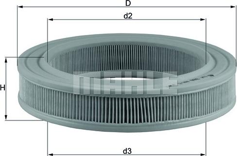 KNECHT LX 386 - Air Filter, engine www.autospares.lv