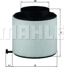 KNECHT LX 2092D - Air Filter, engine www.autospares.lv