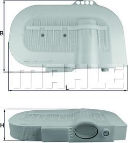 KNECHT LX 2810 - Gaisa filtrs www.autospares.lv