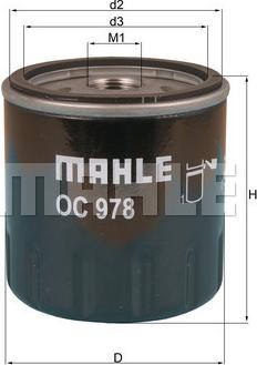 KNECHT OC 978 - Oil Filter www.autospares.lv