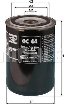 Dynamatrix DOFC44 - Oil Filter www.autospares.lv