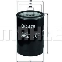 KNECHT OC 479 - Oil Filter www.autospares.lv