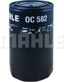 KNECHT OC 582 - Oil Filter www.autospares.lv