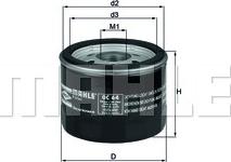 KNECHT OC 64 - Oil Filter www.autospares.lv