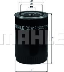 KNECHT OC 613 - Oil Filter www.autospares.lv