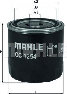 KNECHT OC 1254 - Oil Filter www.autospares.lv