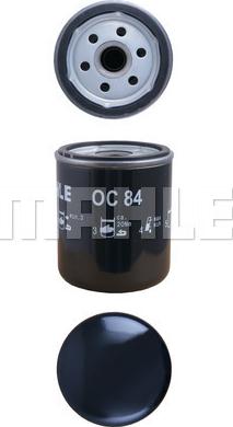 KNECHT OC 84 - Oil Filter www.autospares.lv