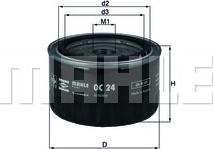 KNECHT OC 24 - Oil Filter www.autospares.lv