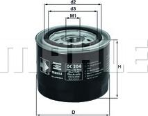 KNECHT OC 204 - Oil Filter www.autospares.lv