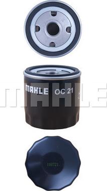 KNECHT OC 21 - Oil Filter www.autospares.lv