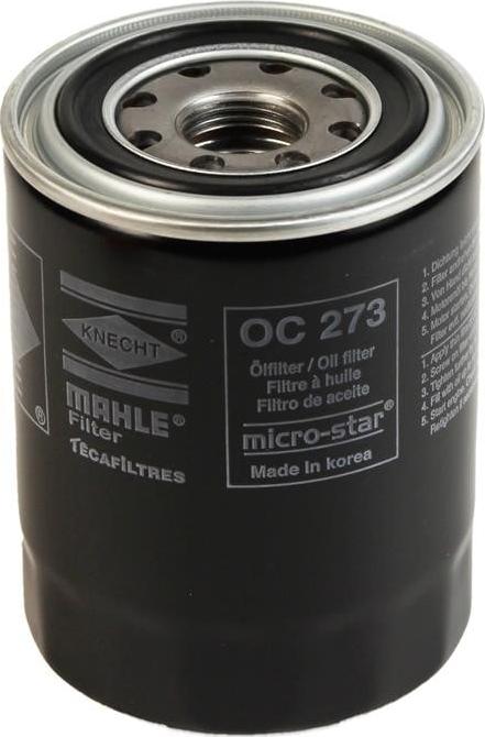 KNECHT OC 273 - Oil Filter www.autospares.lv