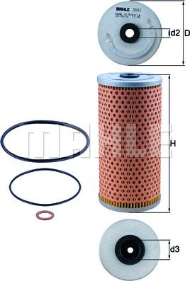 KNECHT OX 92D - Oil Filter www.autospares.lv