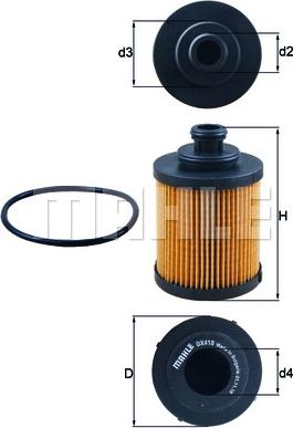 KNECHT OX 418D - Oil Filter www.autospares.lv