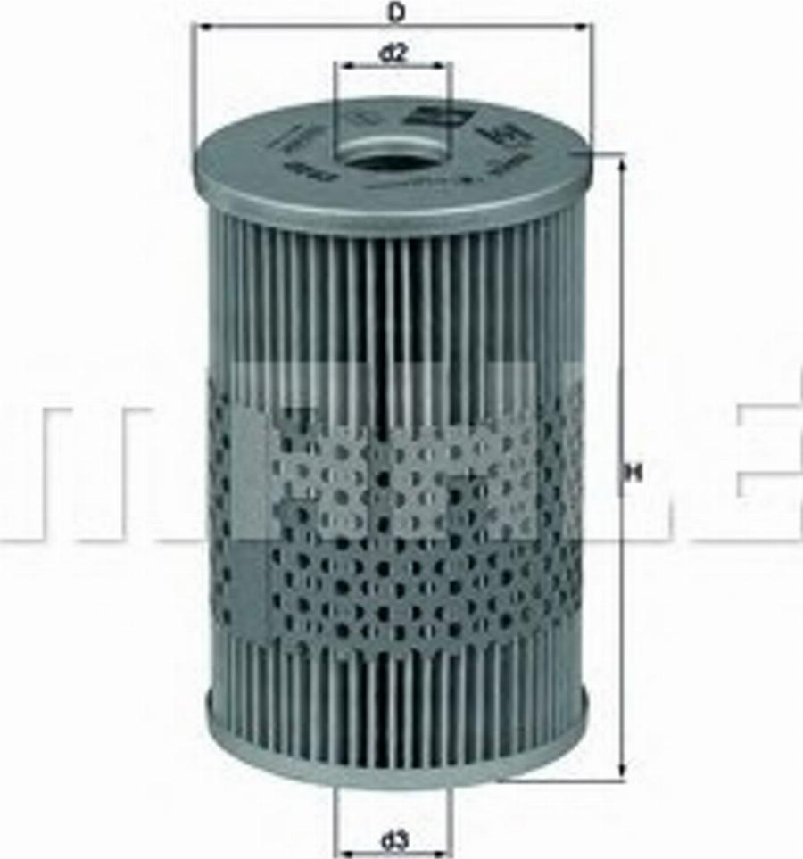 KNECHT OX43 - Eļļas filtrs www.autospares.lv