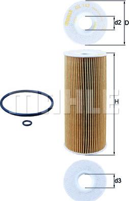 KNECHT OX 143D - Oil Filter www.autospares.lv