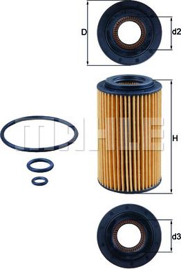 KNECHT OX 153/7D1 - Oil Filter www.autospares.lv