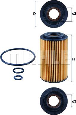 KNECHT OX 153/7D2 - Oil Filter www.autospares.lv