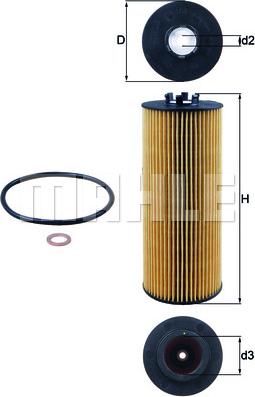 KNECHT OX 164D - Oil Filter www.autospares.lv