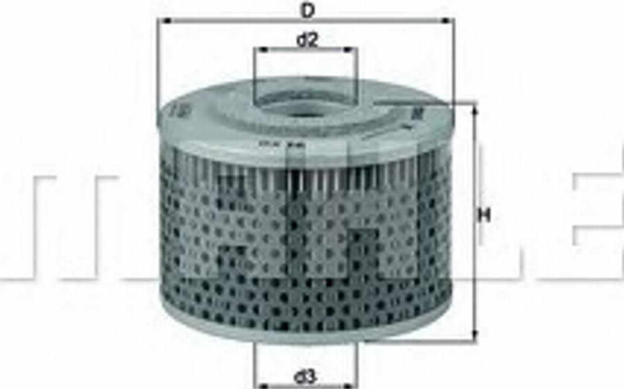 KNECHT OX 16 - Eļļas filtrs www.autospares.lv