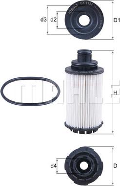 KNECHT OX 1137D - Oil Filter www.autospares.lv