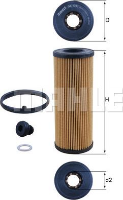 KNECHT OX 135/1D - Oil Filter www.autospares.lv