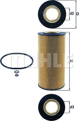 KNECHT OX 123/1D - Oil Filter www.autospares.lv