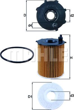 KNECHT OX 171/2D - Oil Filter www.autospares.lv