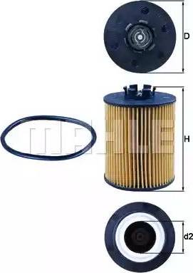 KNECHT OX 173D - Масляный фильтр www.autospares.lv