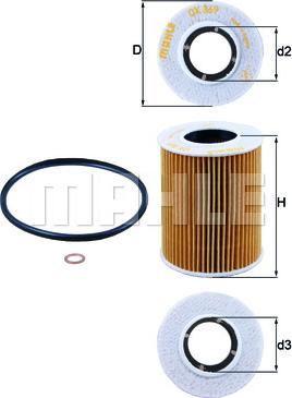 KNECHT OX 369D - Oil Filter www.autospares.lv