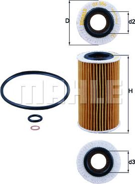 KNECHT OX 384D - Oil Filter www.autospares.lv