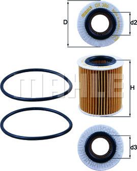 KNECHT OX 386D - Oil Filter www.autospares.lv