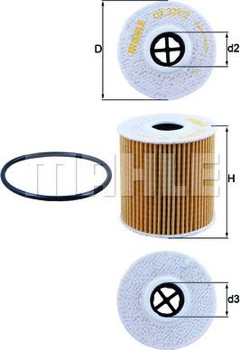 KNECHT OX 339/2D - Oil Filter www.autospares.lv