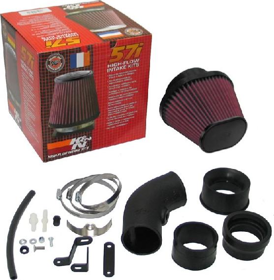 K&N Filters 57-0618-1 - Sporta gaisa filtra sistēma www.autospares.lv