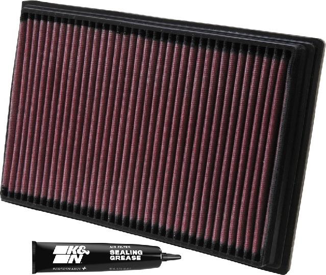 K&N Filters 33-2649 - Gaisa filtrs www.autospares.lv