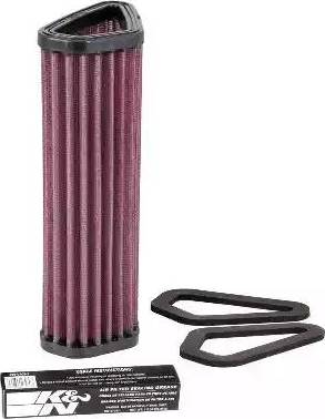 K&N Filters DU-1007R - Gaisa filtrs www.autospares.lv