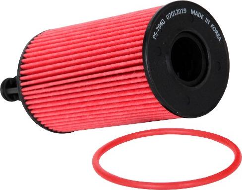 K&N Filters HP-7040 - Eļļas filtrs www.autospares.lv