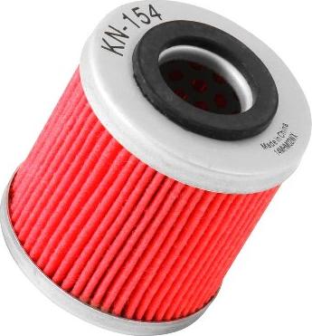 K&N Filters KN-154 - Eļļas filtrs www.autospares.lv