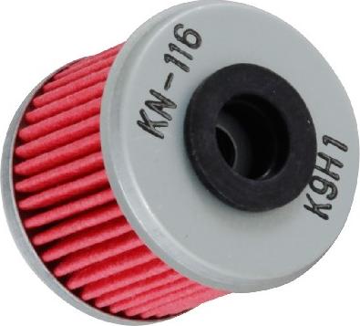 K&N Filters KN-116 - Eļļas filtrs autospares.lv