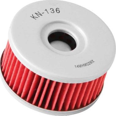 K&N Filters KN-136 - Eļļas filtrs www.autospares.lv