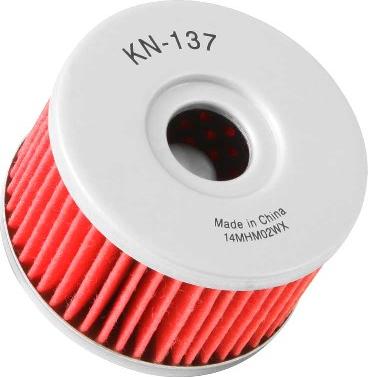 K&N Filters KN-137 - Eļļas filtrs www.autospares.lv