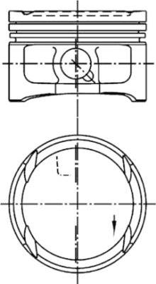 Kolbenschmidt 99563600 - Virzulis www.autospares.lv